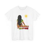 T-Shirt PAUL PARBELLE - Beach Vibes Jamaican Girl "Pull Up & Flex"