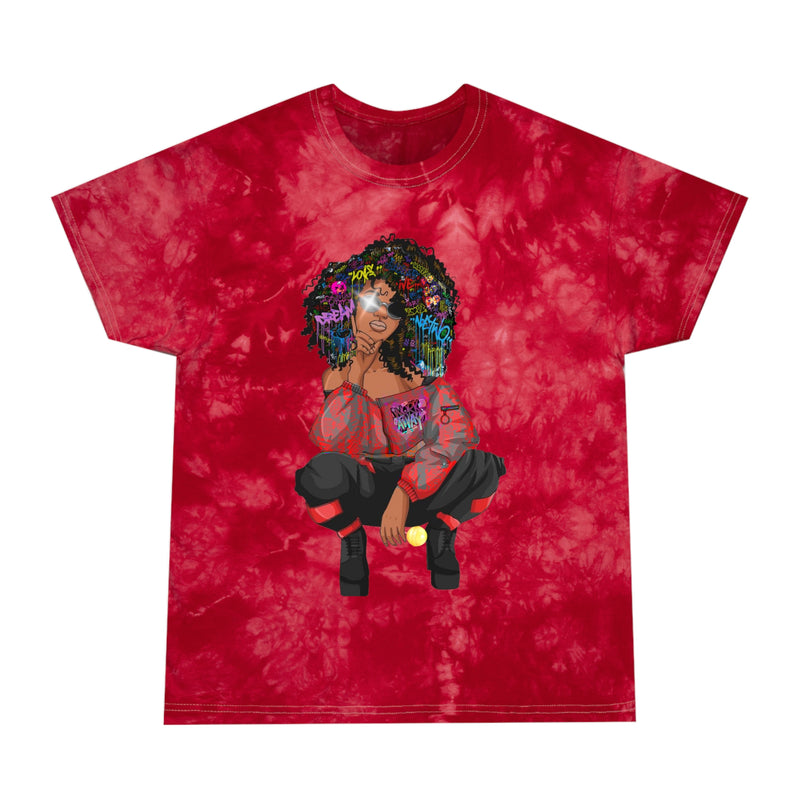 PP Tie-Dye Tee, Crystal