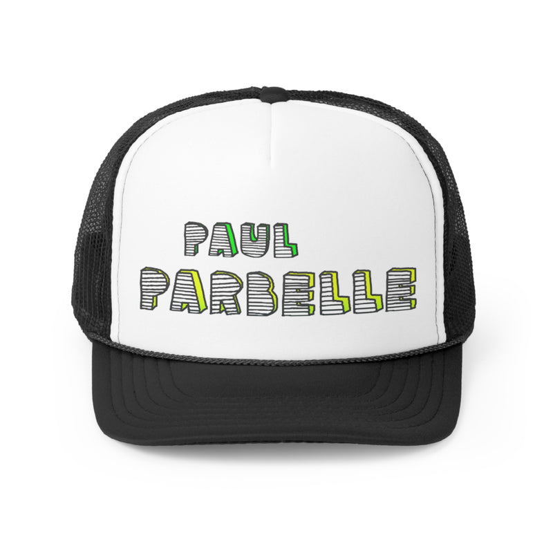 Black Trucker Cap Paul Parbelle