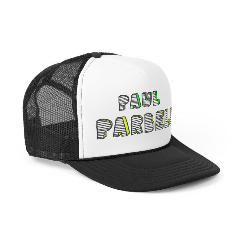 Black Trucker Cap Paul Parbelle