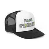Black Trucker Cap Paul Parbelle