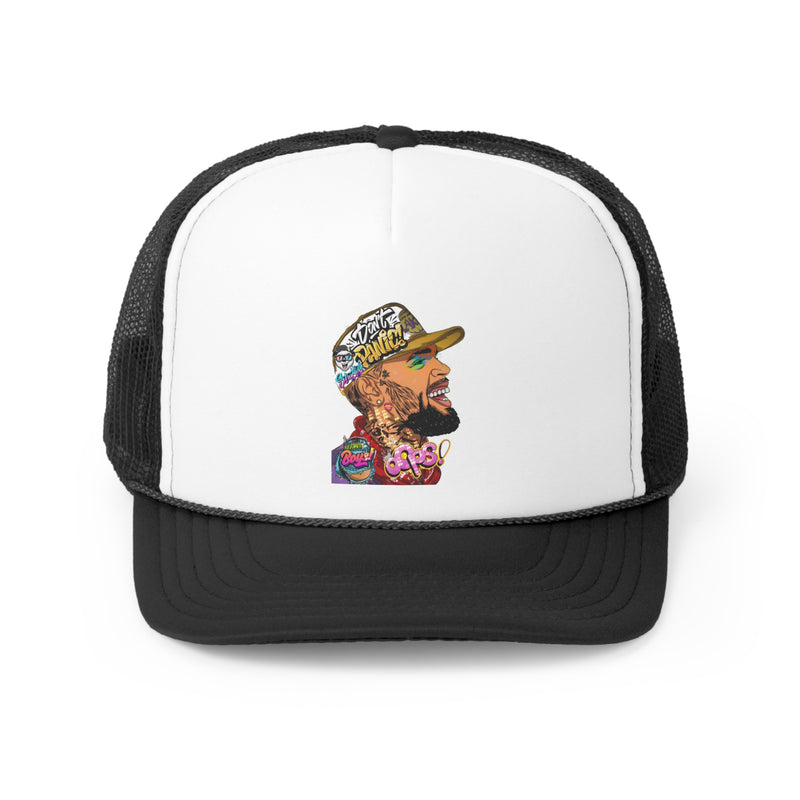 Don't Panic Trucker Cap Paul Parbelle